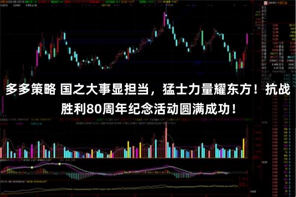 多多策略 国之大事显担当，猛士力量耀东方！抗战胜利80周年纪念活动圆满成功！