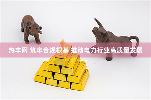 热丰网 筑牢合规根基 推动电力行业高质量发展