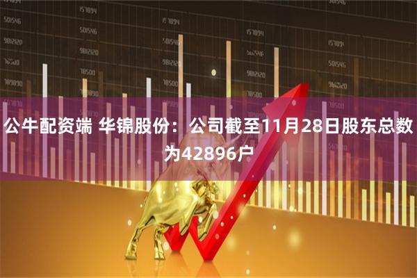 公牛配资端 华锦股份：公司截至11月28日股东总数为42896户
